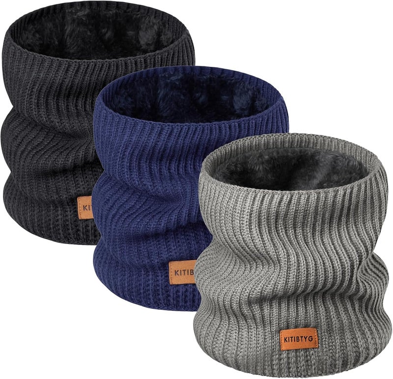 KITIBTYG Winter Neck Gaiters & Ski Mask,Winter Fleece Neck Warmer Face for Men &Women Windproof Gift - Image 1